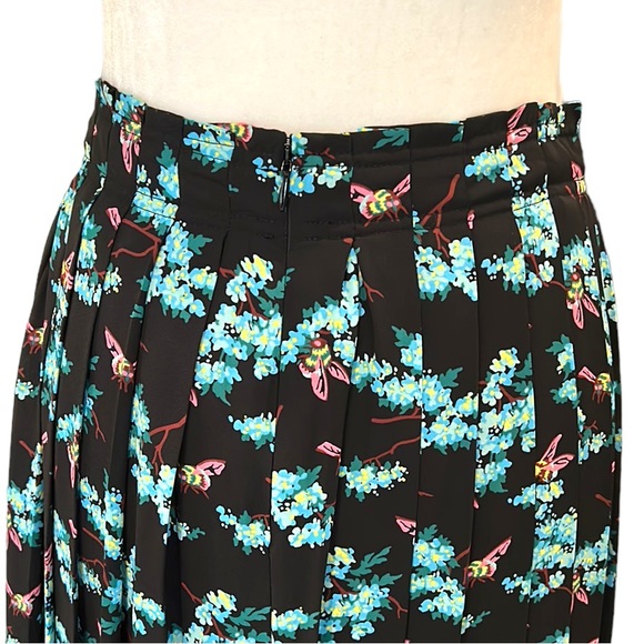 J. Crew Botanical Bees Pleated Midi Skirt - 4 - Picture 11 of 15